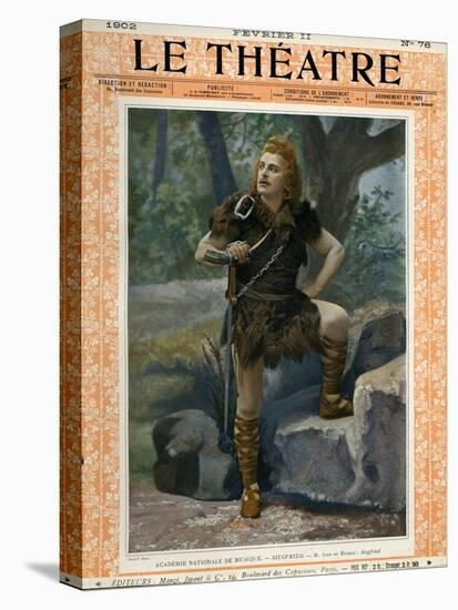 Jean de Reszke as Siegfried, Front Cover of 'Le Theatre' Magazine, 1902-Paul Nadar-Premier Image Canvas