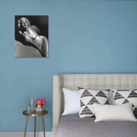 Jean Harlow 1931 Stretched Canvas Print By Hollywood Historic Jean Harlow 1931 Stretched Canvas Print