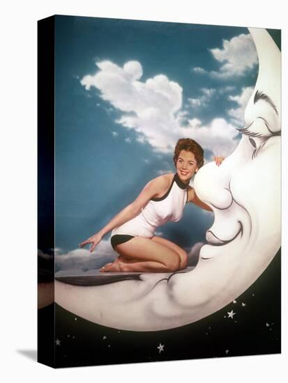 Jean Simmons (photo)-null-Stretched Canvas