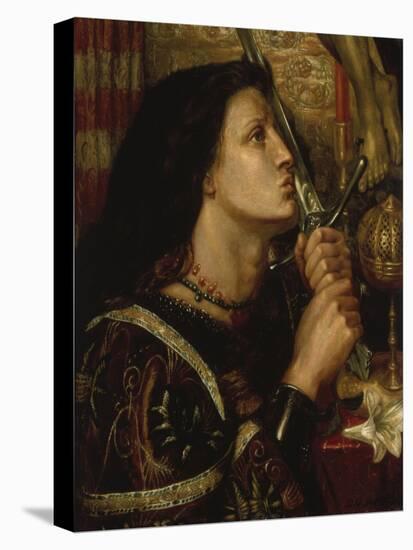 Jeanne D'Arc Kuesst Das Schwert Der Befreiung, 1863-Dante Gabriel Rossetti-Premier Image Canvas