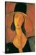 Jeanne Hebuterne-Amedeo Modigliani-Stretched Canvas