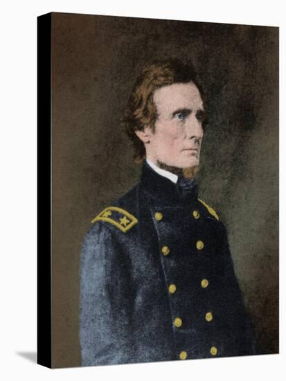 Jefferson Davis, President of the Confederacy-Science Source-Premier Image Canvas