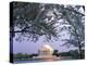 Jefferson Memorial and Cherry Blossoms at Sunrise, Tidal Basin, Washington Dc, Usa-Scott T. Smith-Premier Image Canvas