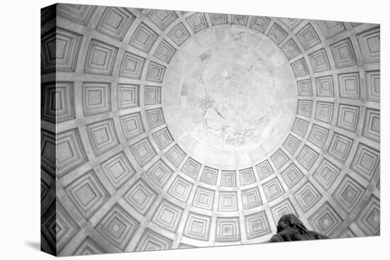 Jefferson Memorial Rotunda Washington DC-null-Stretched Canvas