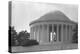 Jefferson Memorial with Profile of Statue of Jefferson-GE Kidder Smith-Premier Image Canvas