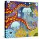 Jelly Fish-Carla Bank-Premier Image Canvas