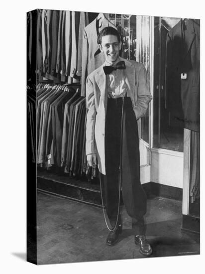 Jerome Mendelson Modeling the New Fashion, a Zoot Suit-Marie Hansen-Premier Image Canvas