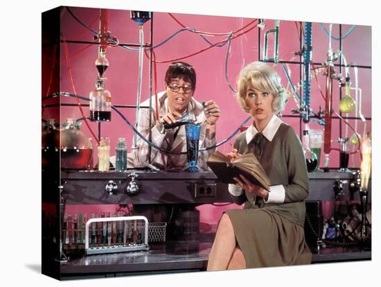 Jerry Lewis; Stella Stevens. "The Nutty Professor" [1963], Directed by Jerry Lewis.-null-Premier Image Canvas