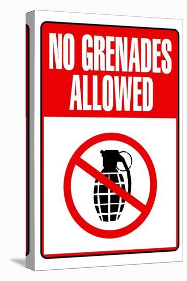 Jersey Shore No Grenades Allowed TV-null-Stretched Canvas