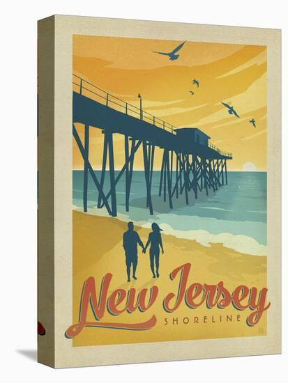 Jersey Shore-Anderson Design Group-Stretched Canvas