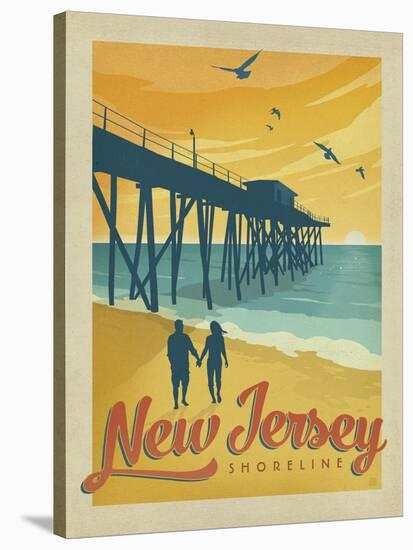 Jersey Shore-Anderson Design Group-Stretched Canvas