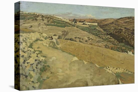 Jerusalem and Siloam, South Side from 'The Life of Our Lord Jesus Christ'-James Jacques Joseph Tissot-Premier Image Canvas