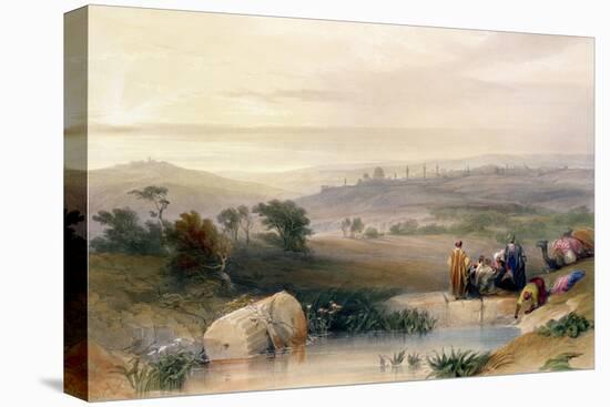 Jerusalem, April 1839, Plate 22 from Volume I of "The Holy Land", Pub. 1842-David Roberts-Premier Image Canvas