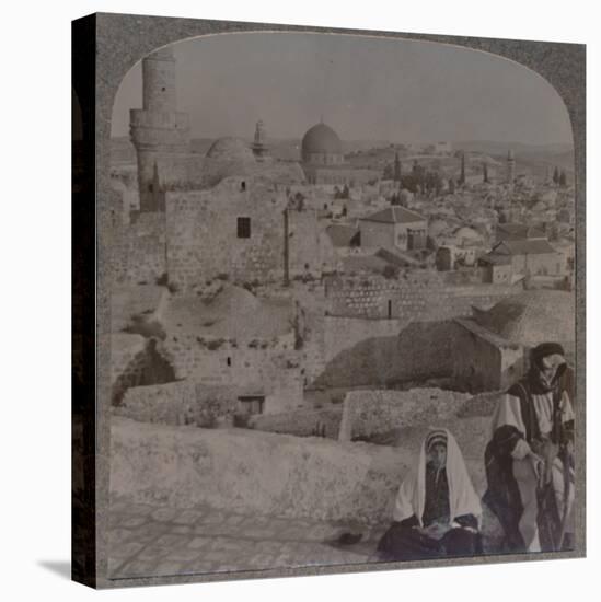 'Jerusalem from School over mosque, showing Tower of Antonio', c1900-Unknown-Premier Image Canvas
