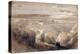 Jerusalem from the Road leading to Bethany-David Roberts-Premier Image Canvas