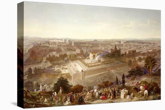 Jerusalem in Her Grandeur-Henry Courtney Selous-Premier Image Canvas