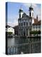 Jesuit Church, Luzern, Switzerland, Europe-Richardson Peter-Premier Image Canvas