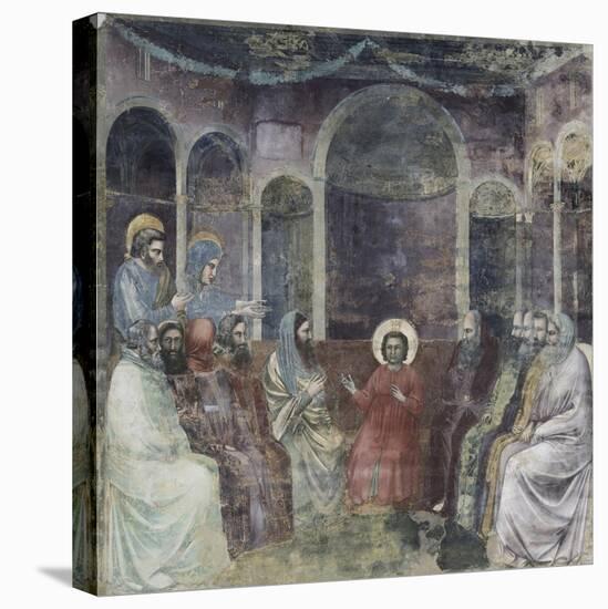 Jesus Among the Doctors-Giotto di Bondone-Premier Image Canvas