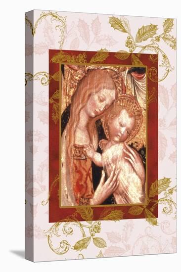 jesus and mary in icon style-Maria Trad-Premier Image Canvas