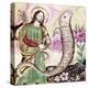 Jesus and Serpent-null-Premier Image Canvas