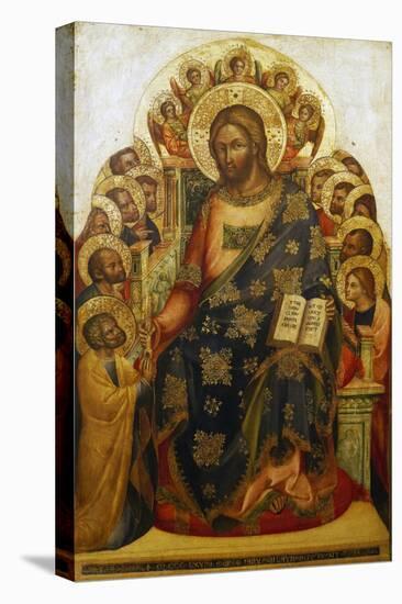Jesus and St Peter-Lorenzo Veneziano-Premier Image Canvas