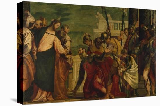 Jesus and the Centurion, about 1571-Paolo Veronese-Premier Image Canvas