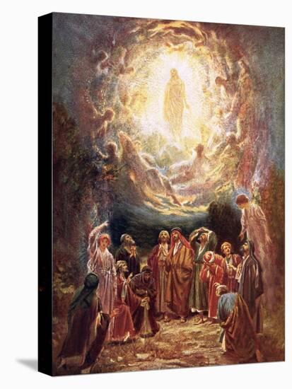 Jesus Ascending into Heaven-William Brassey Hole-Premier Image Canvas