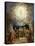 Jesus ascends to heaven - Bible-William Brassey Hole-Premier Image Canvas