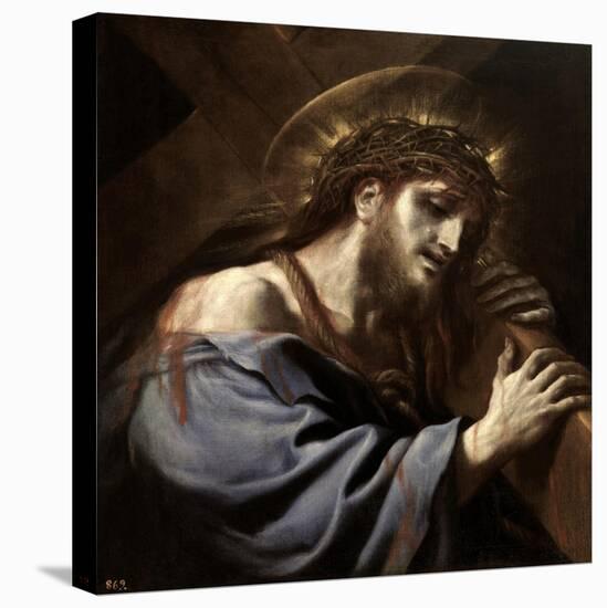 Jesus Carrying the Cross, Ca. 1697-Luca Giordano-Premier Image Canvas