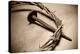 Jesus Crown of Thorns & Nail-null-Stretched Canvas