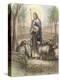 Jesus Depicted as the Good Shepherd-Franklin-Premier Image Canvas