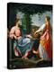 Jesus Et La Samaritaine - Baroque : Christ and the Samaritan Woman Par Rosselli, Matteo (1578-1650)-Matteo Rosselli-Premier Image Canvas
