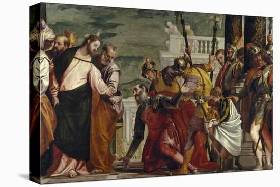 Jesus Healing the Servant of a Centurion-Paolo Veronese-Premier Image Canvas