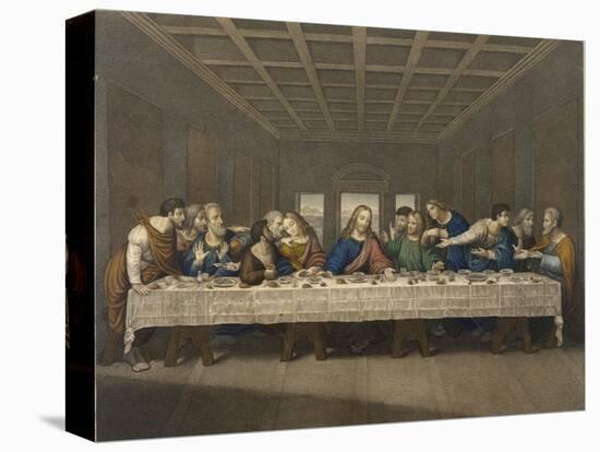 Jesus' Last Supper with His Disciples-Thouvenin-Premier Image Canvas