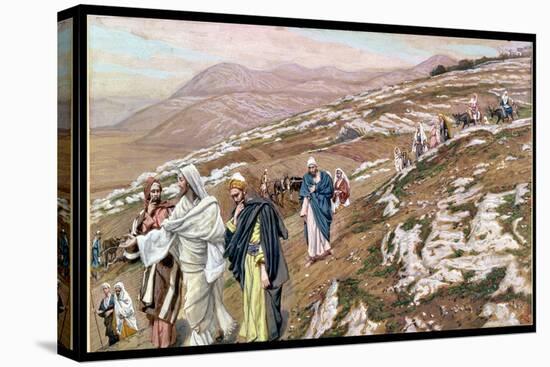 Jesus on His Way to Galilee, Illustration for 'The Life of Christ', C.1886-96-James Tissot-Premier Image Canvas