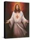 Jesus' Sacred Heart-Unknown Chiu-Stretched Canvas