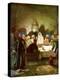Jesus tells his disciples that he will be betrayed - Bible-William Brassey Hole-Premier Image Canvas