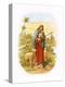 Jesus, the Good Shepherd-English-Premier Image Canvas