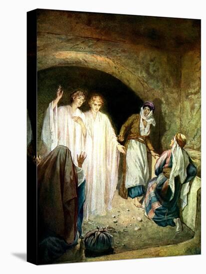 Jesus' tomb is found empty - Bible-William Brassey Hole-Premier Image Canvas