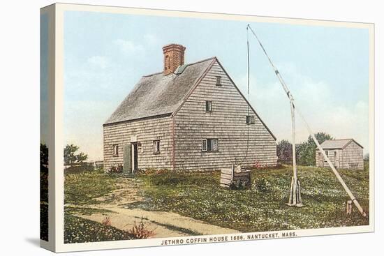 Jethro Coffin House, Nantucket, Massachusetts-null-Stretched Canvas