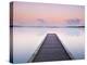 Jetty on the Lake Azur, Les Landes, Franc-Nadia Isakova-Premier Image Canvas