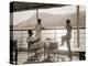 Jeunes Gens Sur le Pont D'Un Bateau Dans la Baie de Monte Carlo, 1920-Charles Delius-Stretched Canvas