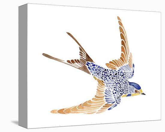 Jeweled Barn Swallow I-Jacob Green-Stretched Canvas