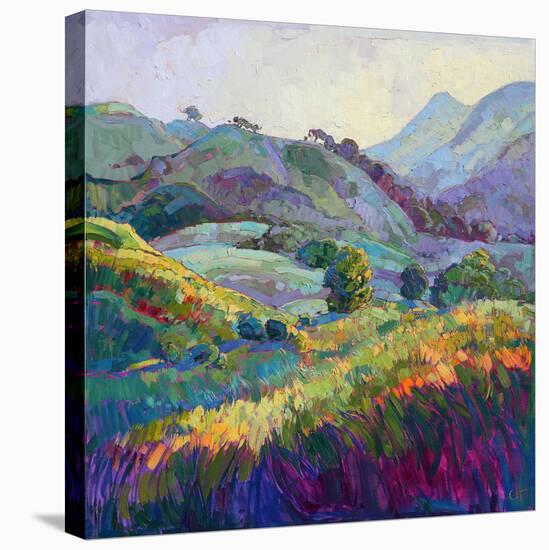 Jeweled Hills-Erin Hanson-Stretched Canvas