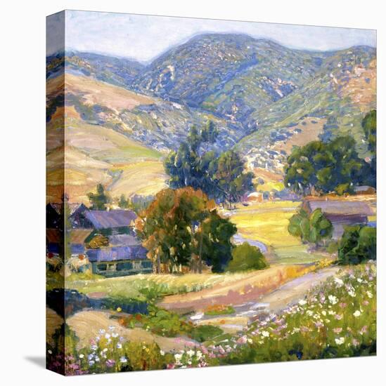 Jeweled Hills-Joseph Kleitsch-Stretched Canvas