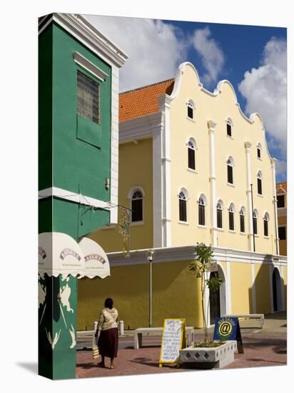 Jewish Museum, Punda District, Willemstad, Curacao, Netherlands Antilles, West Indies, Caribbean-Richard Cummins-Premier Image Canvas