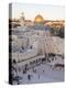 Jewish Quarter of Western Wall Plaza, UNESCO World Heritage Site, Jerusalem, Israel-Gavin Hellier-Premier Image Canvas