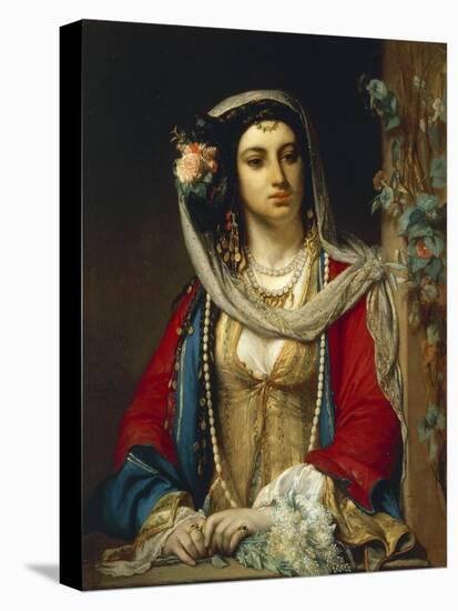 Jewish Woman from Cairo-Jean Francois Portaels-Premier Image Canvas