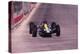 Jim Clark Driving a Lotus, Monaco Grand Prix, 1964-null-Premier Image Canvas