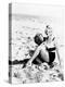 Joan Blondell at the Beach, 1933-null-Stretched Canvas